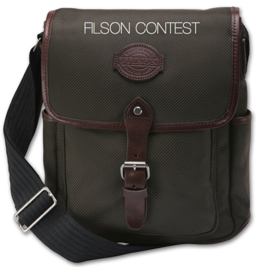 Win a Filson Passage Bag from Sidewalkhustle.com!  