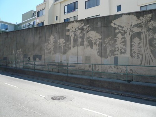  reverse graffiti. instead of using actual spray cans…some artist are just cleaning dirt off of certain areas to make their masterpieces. and they are calling it reverse graffiti. kind of brilliant. 