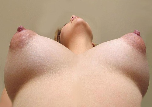 Puffy nipple oiled holes