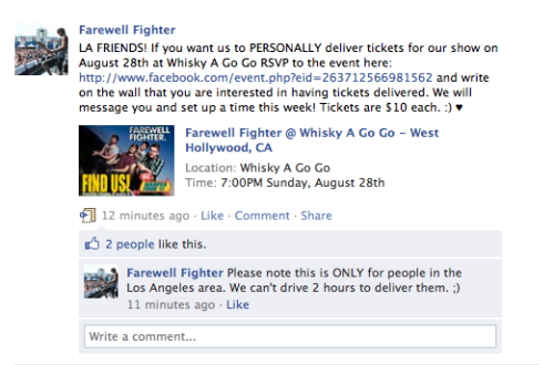 farewellfighter: RSVP and write on the wall here: http://www.facebook.com/event.php?eid=263712566981562 Can’t wait to hang with you LA! 