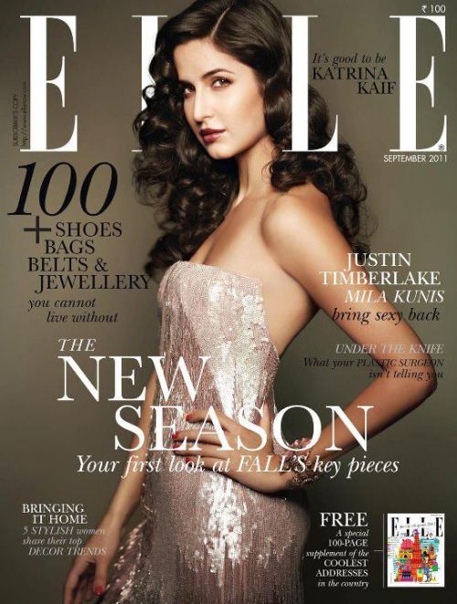 thefashionablelife:Katrina does look heavenly in ELLE sep coverStunning Girl!