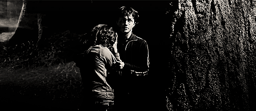  Hermione: That was so scary!Harry: Poor Professor Lupin’s having a really tough night. 