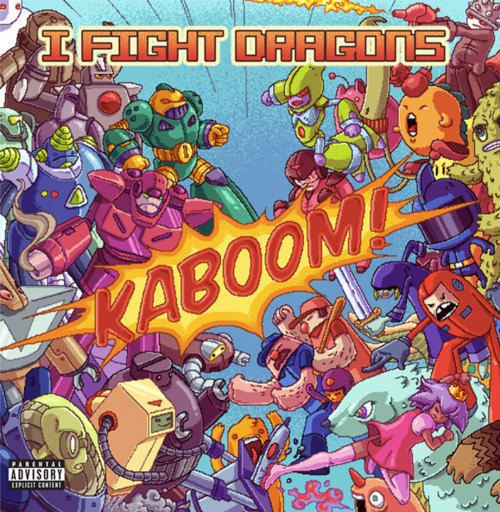 Album Art and Tracklisting for I Fight Dragons(@ifightdragons) new album, KABOOM! Fanfare KABOOM! Save World Get Girl cRaZie$ Gloria (Interlude) My Way With You Fight For You The Geeks Will Inherit The Earth Disaster Hearts Don’t You? Working Before I Wake Suburban Doxology Album drops October 25th. 