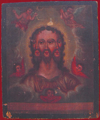 Редкие изображения Святой Троицы 