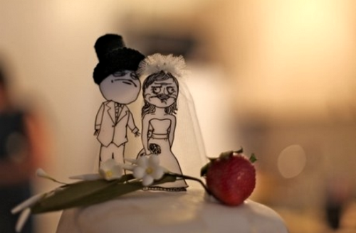 thefuuuucomics: wedding cake 