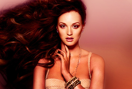  Leighton Meester for Beauty Book for Brain Cancer 