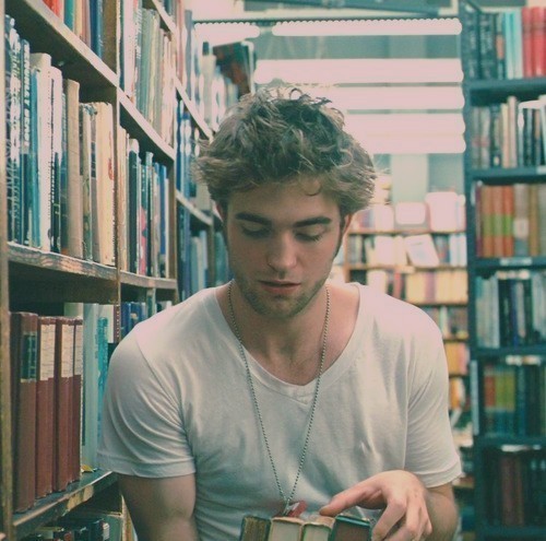 savethesluts: oxytocinized: faketeens: travelnerd: Robert Pattinson: “If you find a girl who reads, keep her close. When you find her up at 2 AM clutching a book to her chest and weeping, make her a cup of tea and hold her. You may lose her for a couple of hours but she will always come back to you. She’ll talk as if the characters in the book are real, because for a while, they always are. Date a girl who reads because you deserve it. You deserve a girl who can give you the most colorful life imaginable. If you can only give her monotony, and stale hours and half-baked proposals, then you’re better off alone. If you want the world and the worlds beyond it, date a girl who reads.” Brandon Hall:“The reason girls cant find a good guy is because they look in the wrong places, go to a library. Guys at a party are just looking for the next girl to fuck.” This has nothing to do with my blog, but this was a wonderful scene because reasons oh my god asdjfkdjshgfdh most awesome quote and thing I holy fuckery 