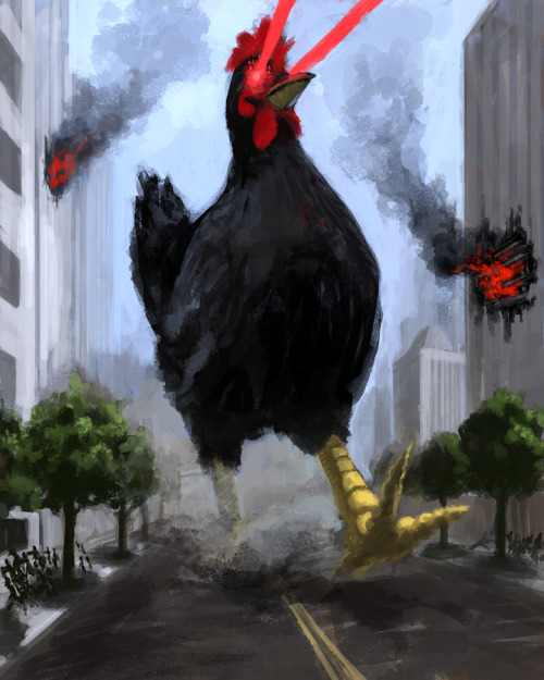 heatherbat:

salsus:

This is how the chicken crossed the mother...