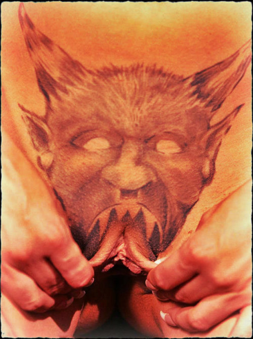Devil Tattoo Pussy 37