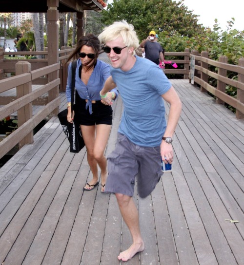 HQ-Tom and Jade in Miami 12/30/2009.