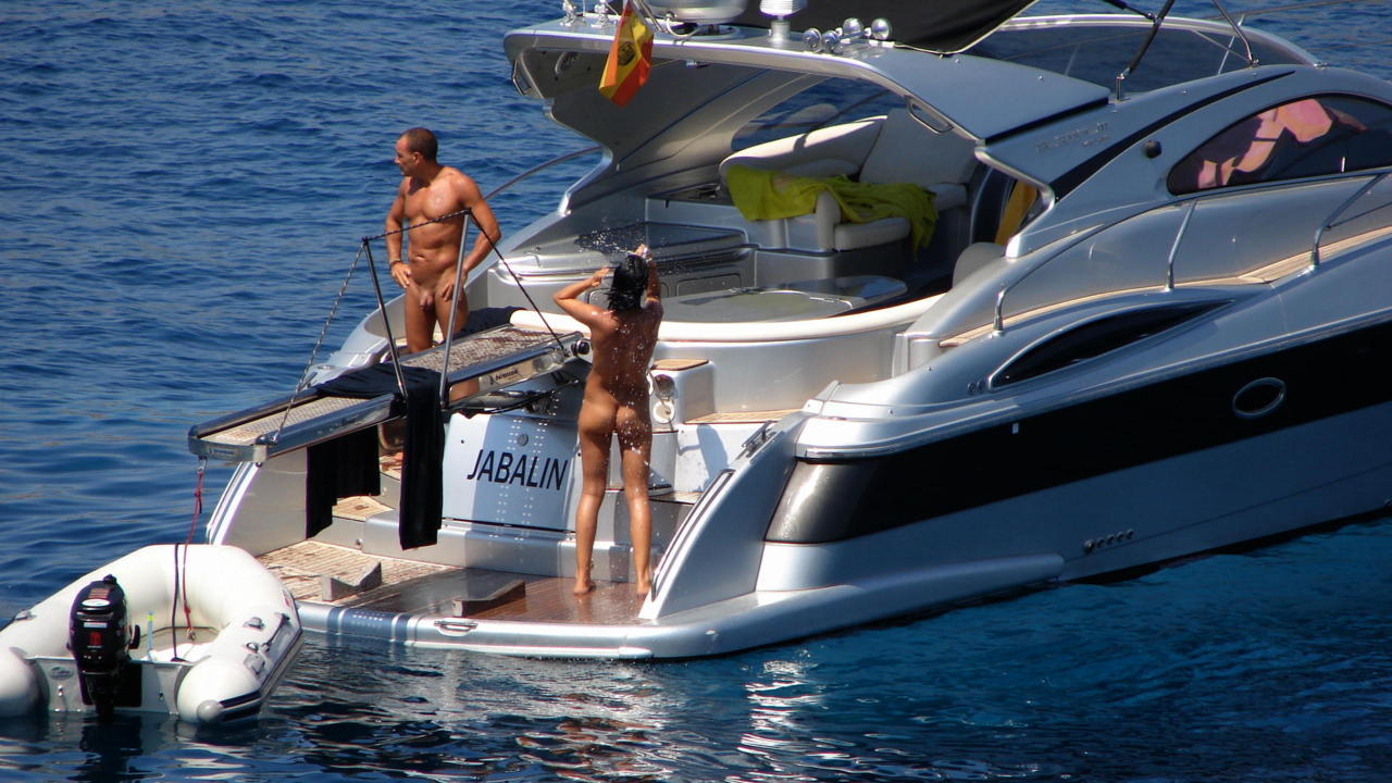Nude On A Boat 52
