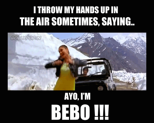 GIF Meme: Bebo Bebo Bebo - Kareena Kapoor&amp;nbsp;