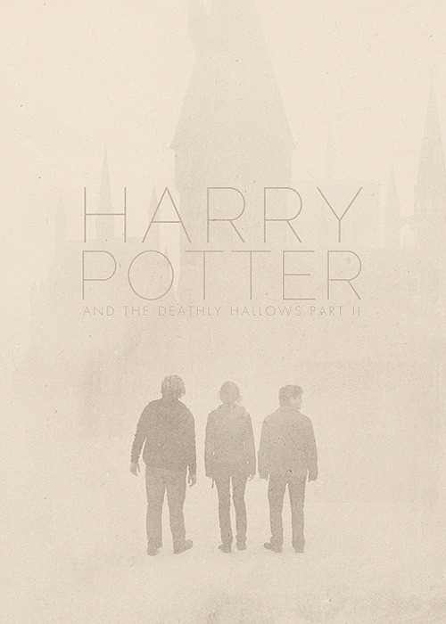  THEMED PARTY CHALLENGE #48: movie posters → harry potter and the deathly hallows part ii 