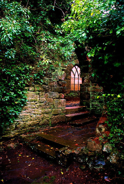 Entryway, Ruthin Castle, United Kingdom