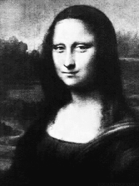 Olha a Mona Lisa… WAIT WHAT?!