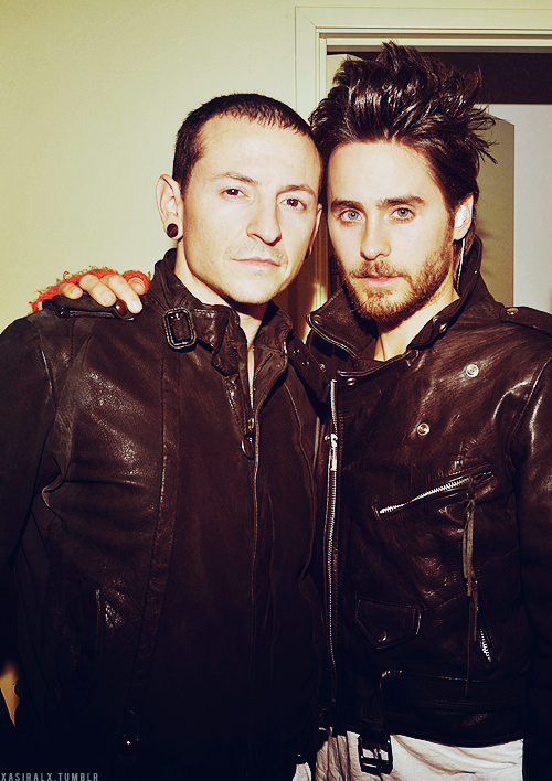  “What guys do I find handsome? I’ll just throw it out there because he’s my buddy and my wife always calls him my boyfriend… Jared Leto. That’s a good-looking guy!” - Chester Bennington from Linkin Park, Kerrang! Magazine February 2012 