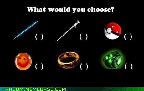 sexymachine: antiocial: Why would someone pick The One Ring??? Idiots 