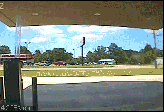 4gifs: Occupants escaped uninjured 