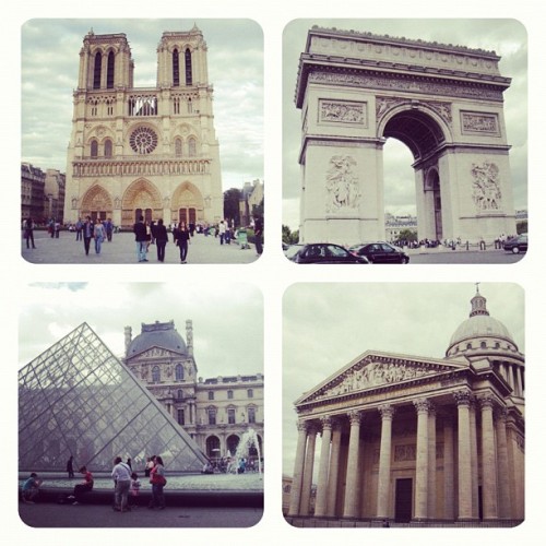 Beauty of #Architecture #paris #europe #journey #trip #travel #france #notre dame #lourve #arc de triomphe