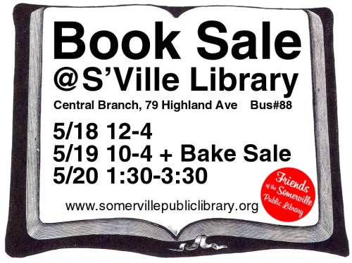 This is where the rubber meets the road. If you have time to assist, do email me at friendssomervillepubliclibrary@gmail.com Thx. Or follow along at https://www.facebook.com/FriendsOfTheSomervillePublicLibrary #books #bakesale