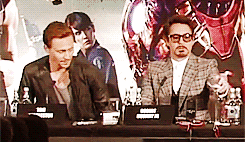 darcywho: shieldagentmorgan: slashfairy: chocolate-berries: wholmesincamelot: #I’m just sort of convinced that RDJ falls in love with every attractive British male he works with #Jude Law is probably sending him angry texts every night #’Robert honey where are you?’ #’You’re with Tom aren’t you?’ #’I knew it!’ #’You cheating slut!’ #’Am I not good enough for you anymore?’ #’HUH?’ I think it’s the other way around. And not just his British costars, but everyone. ‘Cause RDJ’s milkshake brings all the boys to the yard. Oh God it’s like Barrowman died and came back as RDJ Could you imagine Barrowman and RDJ working together? If that happens the universe will implode. 