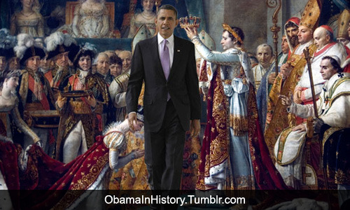 Obama Attending Napoleon’s Coronation