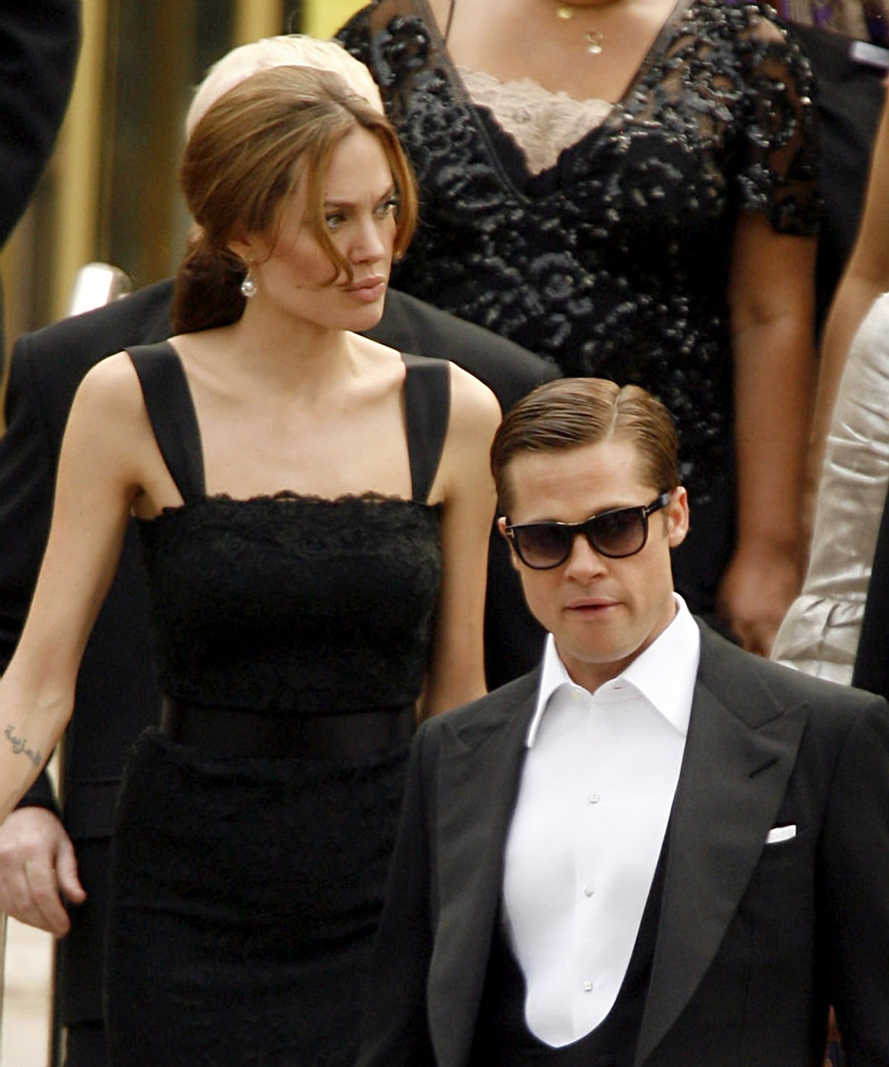 Angelina Jolie and Brad Pitt at the 2007 Cannes Film Festival