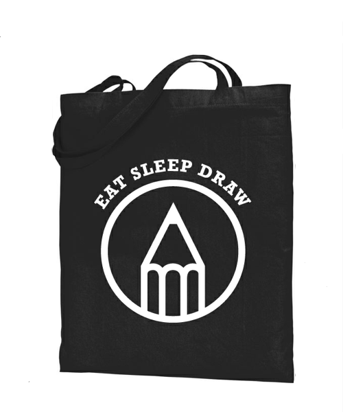 eatsleepdraw: We’re trying something a little different. Pre-order your EatSleepDraw Tote bag Preorder ends June 8th, 2012 Perfect for lugging art supplies.  Free global shipping. Reserve your tote here. Pre-order ends this Friday!