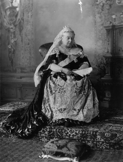 britishroyalty: Queen Victoria during the year of her Diamond Jubilee, 1897. 