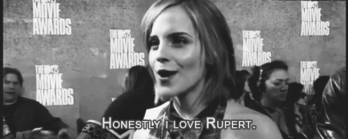  “Честно говоря, я люблю Руперта.” 
