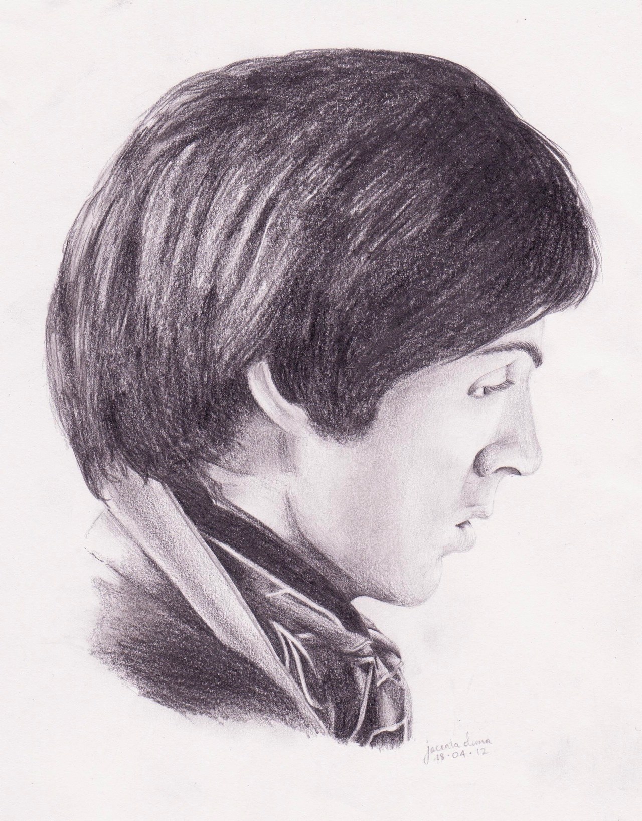 Paul McCartney, 6B pencil. By ego-desiderium