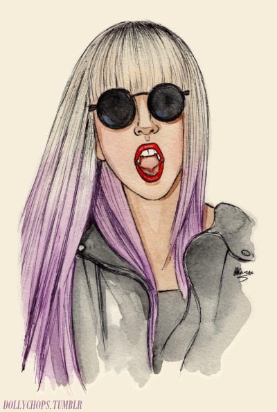 dollychops: Gaga Lavendar Blonde
