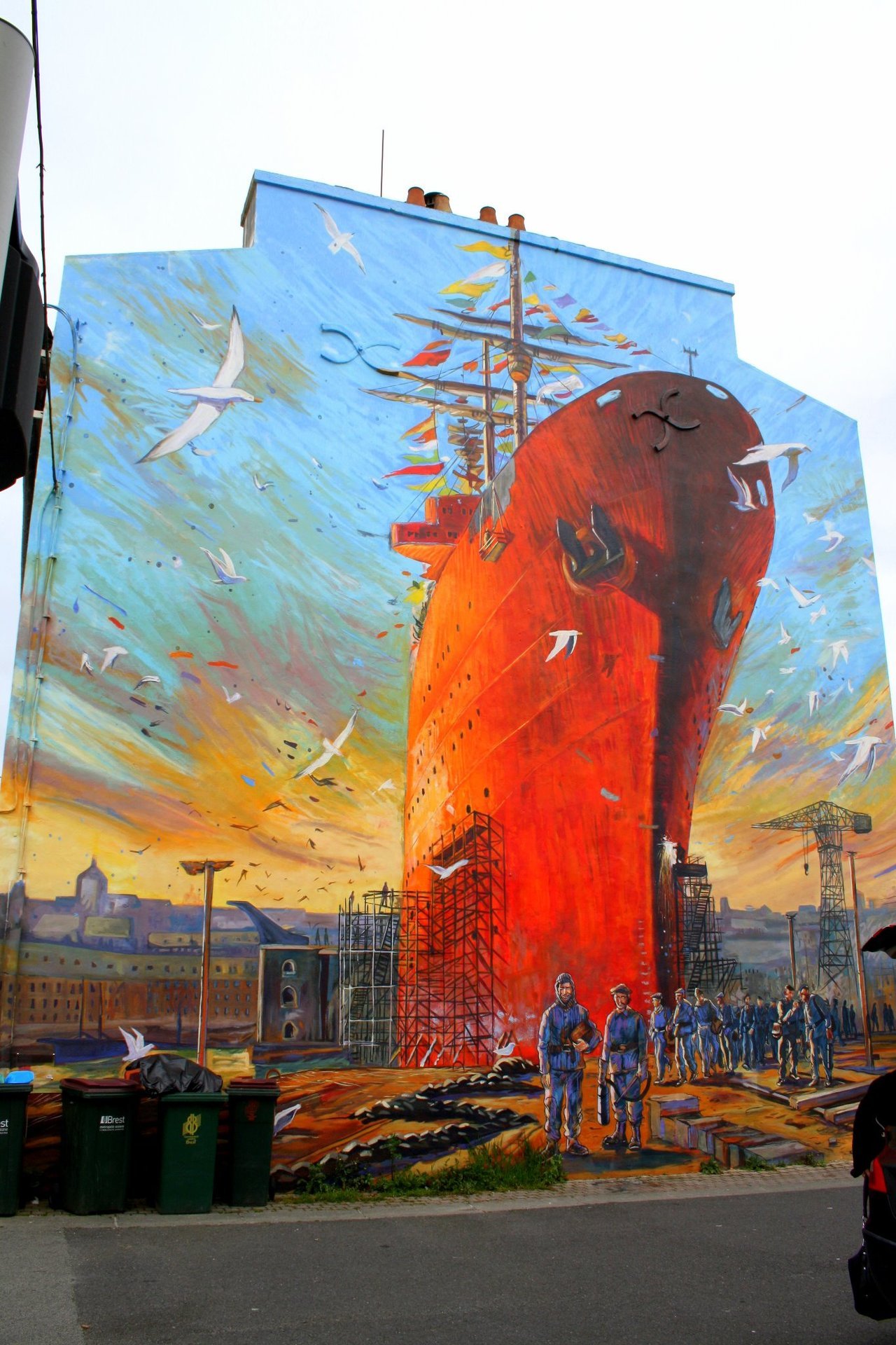 Street Art: l’Arsenal – Brest, France