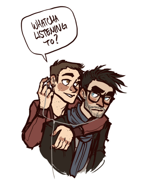 pembroke: the fact that i don’t have my own derek and stiles hipster au was starting to bother me 