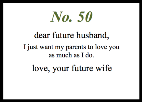Love Quotes For Husband: Funny Dear Future Husband Quotes
