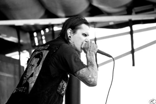 Motionless In White | Warped Tour 2012 Mansfield, MA Photo Credit: Eric Riley