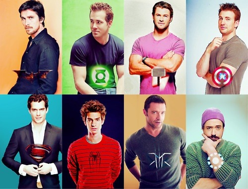 itsmemunkeygirl: There are some hot super heroes 