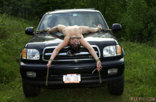 Nude Woman And Trucks 91