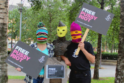 '90 minutes activism shoot; Amnesty International Belfast, Free Pussy Riot' 6/6