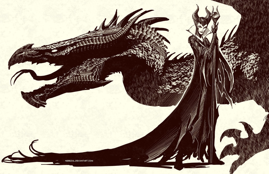 Maleficent by nebezial