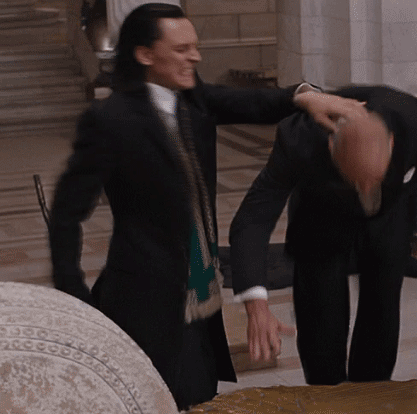 liemunade: ravenhiddleston: aomiarmster: What is going on here? Grabs this dude by the neck (much like Thor does to Loki) Is Loki disgusted, worried, frustrated, upset, revolted, annoyed, tired, is he in pain? Look at the face he’s making. Or maybe this is one of his happy faces… maybe it’s difficult to lift the old dude..? I feel like it’s just Tom being Tom like “Whoa shit, I didn’t mean to flip him that high! Oh shit, is he okay? I think he’s okay…” 