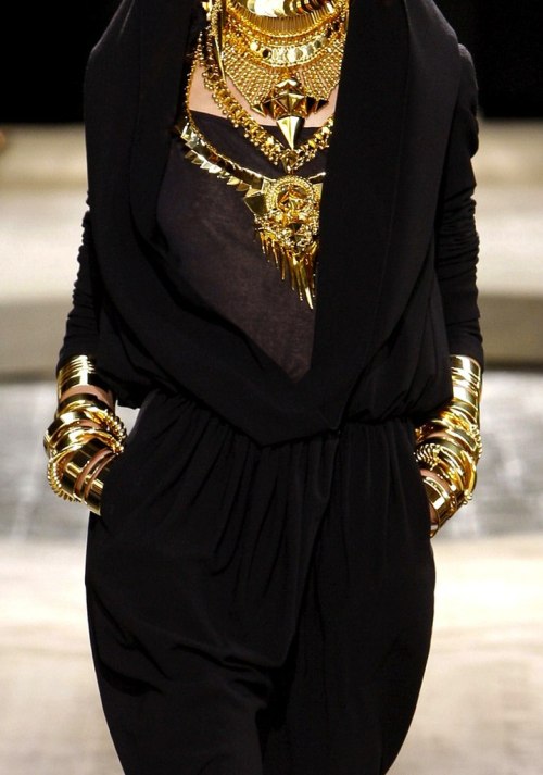fashion black models Clothes gold aquamarine-cat •
