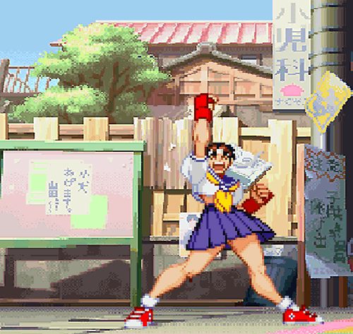 Sakura Kasugano es el personaje más popular de toda la saga de Street  Fighter | Nikode