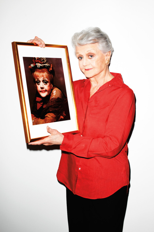 Angela Lansbury on the cover of The Gentlewoman magazine by Terry Richardson