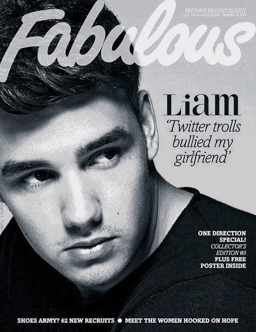  The boys on the cover of Fabulous Magazine 