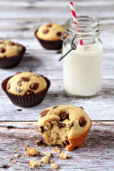 delectableating: Muffins Chocolate Chip