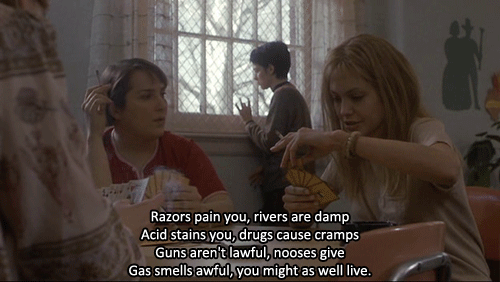 you-are-the-atmosphere: awestruck—wonder: Girl, interrupted favorite movie ever. 