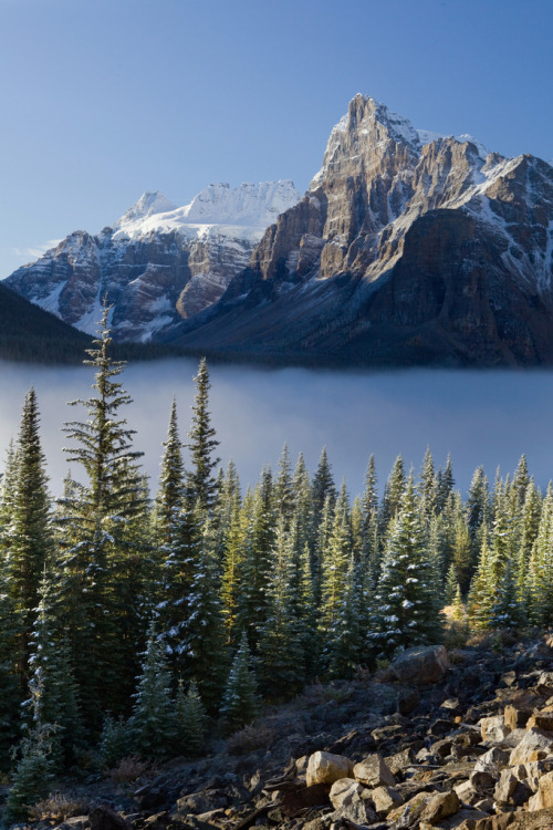 flentes: Banff National Park, softclay