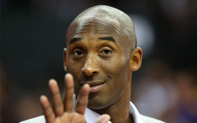 Kobe Bryant has only one number he cares about: five rings.   (USATSI) 