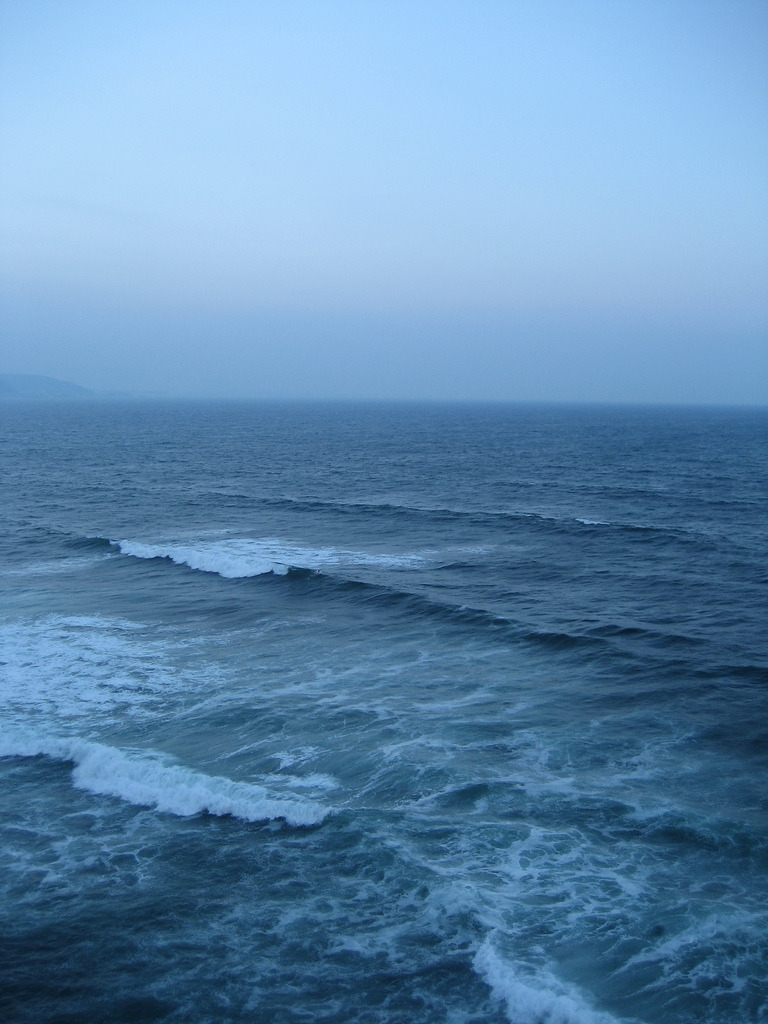 shinimasu: Ocean waves, Kanagawa by Adrian in Japan 